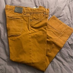 Filson Dry Tin Cloth 5-Pocket Pants - Whiskey - Sz 36/30